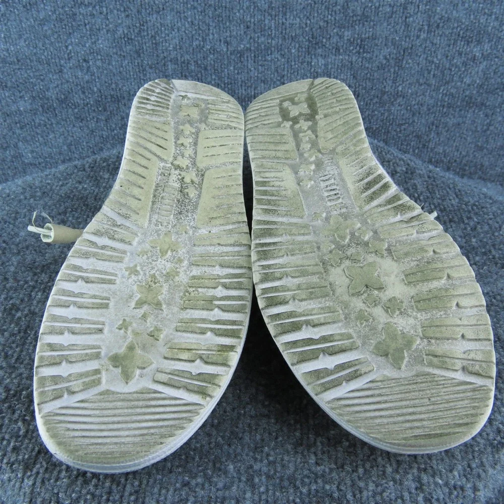 Hey Dude Wally Ascend Woven Ivory Coast‎ Men Slip-On Size 8 Medium Gray Fabric